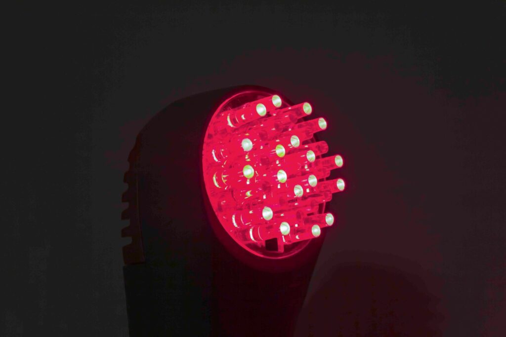 Luma red light therapy light